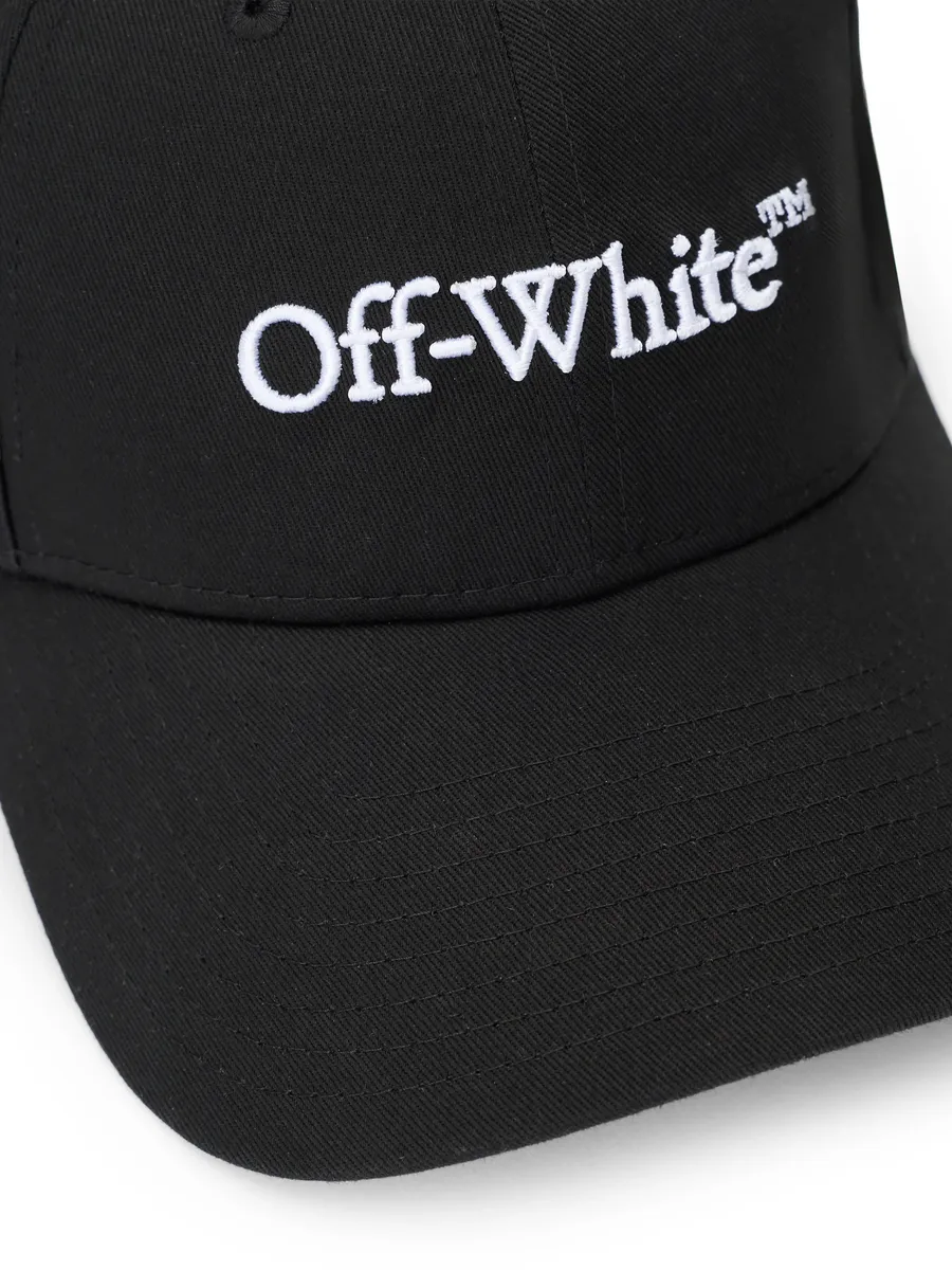 Off-White Bookish Tie Back Baseball Cap | Thumbnail 3 Off-White Bookish Tie Back Baseball Cap | Thumbnail 3