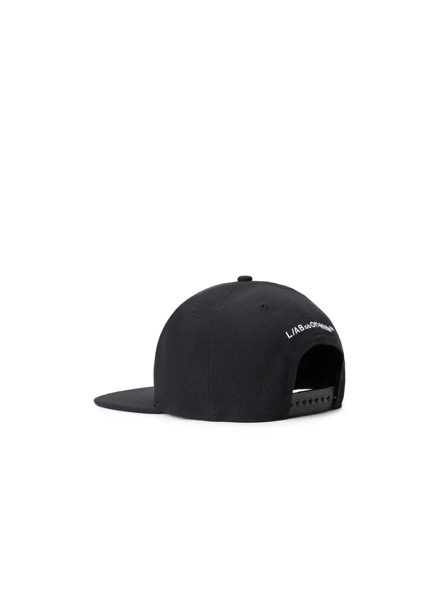 Off-White L/AB Off Embroidered Flat Brim Cap | Thumbnail 2 Off-White L/AB Off Embroidered Flat Brim Cap | Thumbnail 2