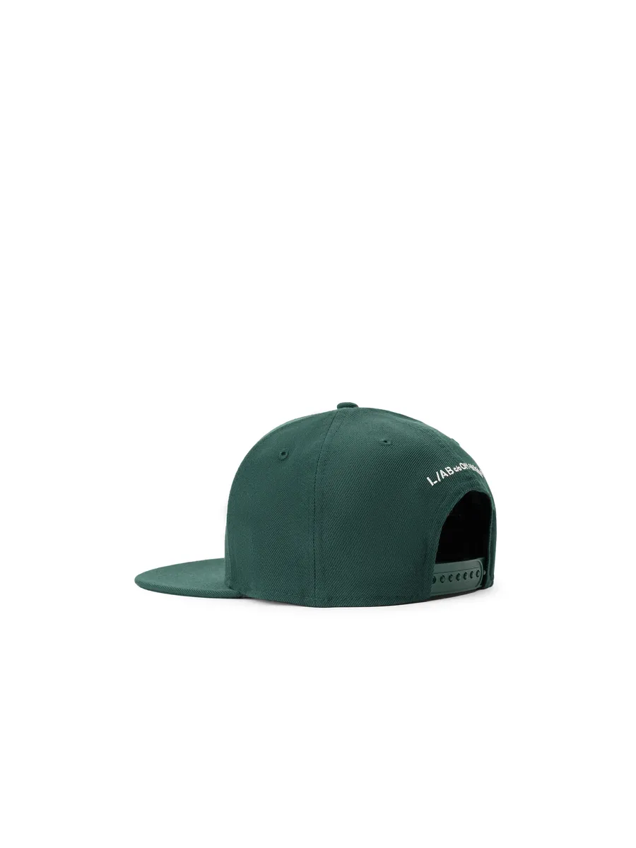 Off-White L/AB Off Embroidered Flat Brim Cap | Thumbnail 2 Off-White L/AB Off Embroidered Flat Brim Cap | Thumbnail 2