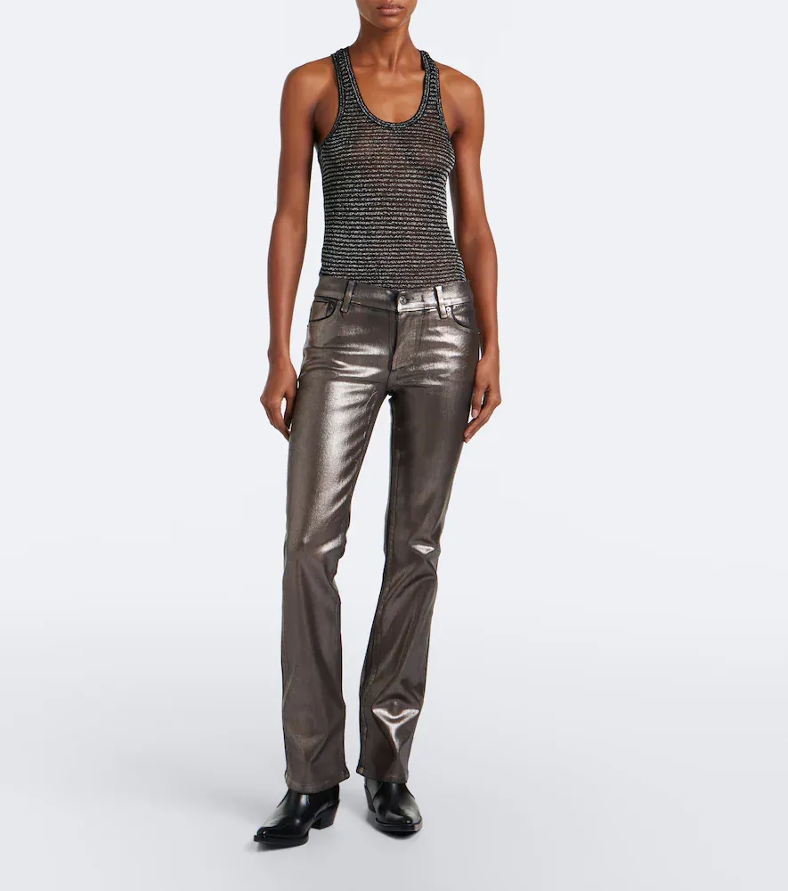 Frame Rodeo coated flared jeans | Thumbnail 3
