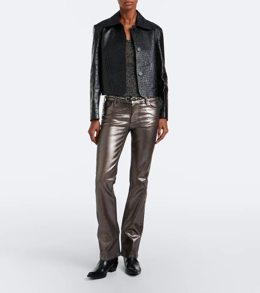 Frame Rodeo coated flared jeans | Thumbnail 5