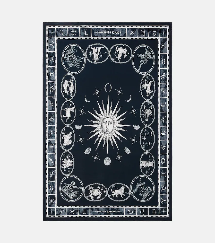 Dolce & Gabbana Casa Zodiaco silk and wool blanket | Thumbnail 5