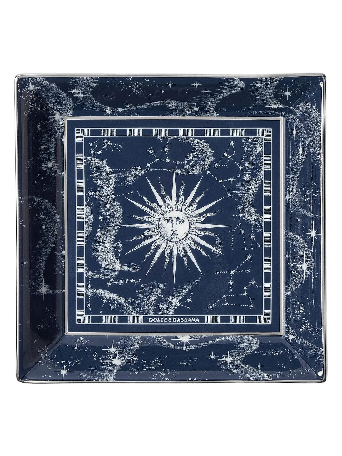 Dolce & Gabbana Casa Zodiaco printed porcelain tray