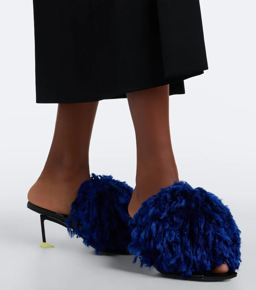 Givenchy Pompom patent leather mules | Thumbnail 5 Givenchy Pompom patent leather mules | Thumbnail 5