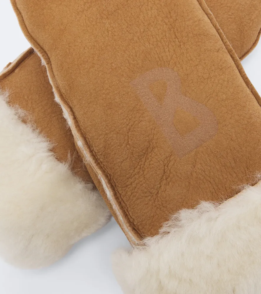 Bogner Shearling-lined suede mittens | Thumbnail 2 Bogner Shearling-lined suede mittens | Thumbnail 2