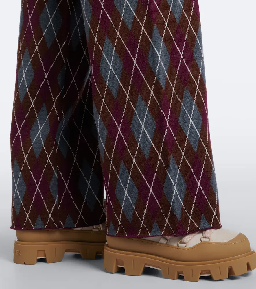 Perfect Moment Argyle wool wide-leg pants | Thumbnail 6 Perfect Moment Argyle wool wide-leg pants | Thumbnail 6