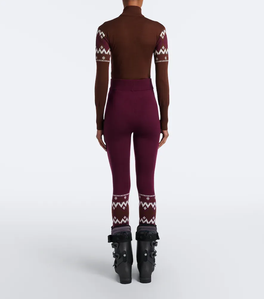 Perfect Moment Fair Isle wool bodysuit | Thumbnail 3