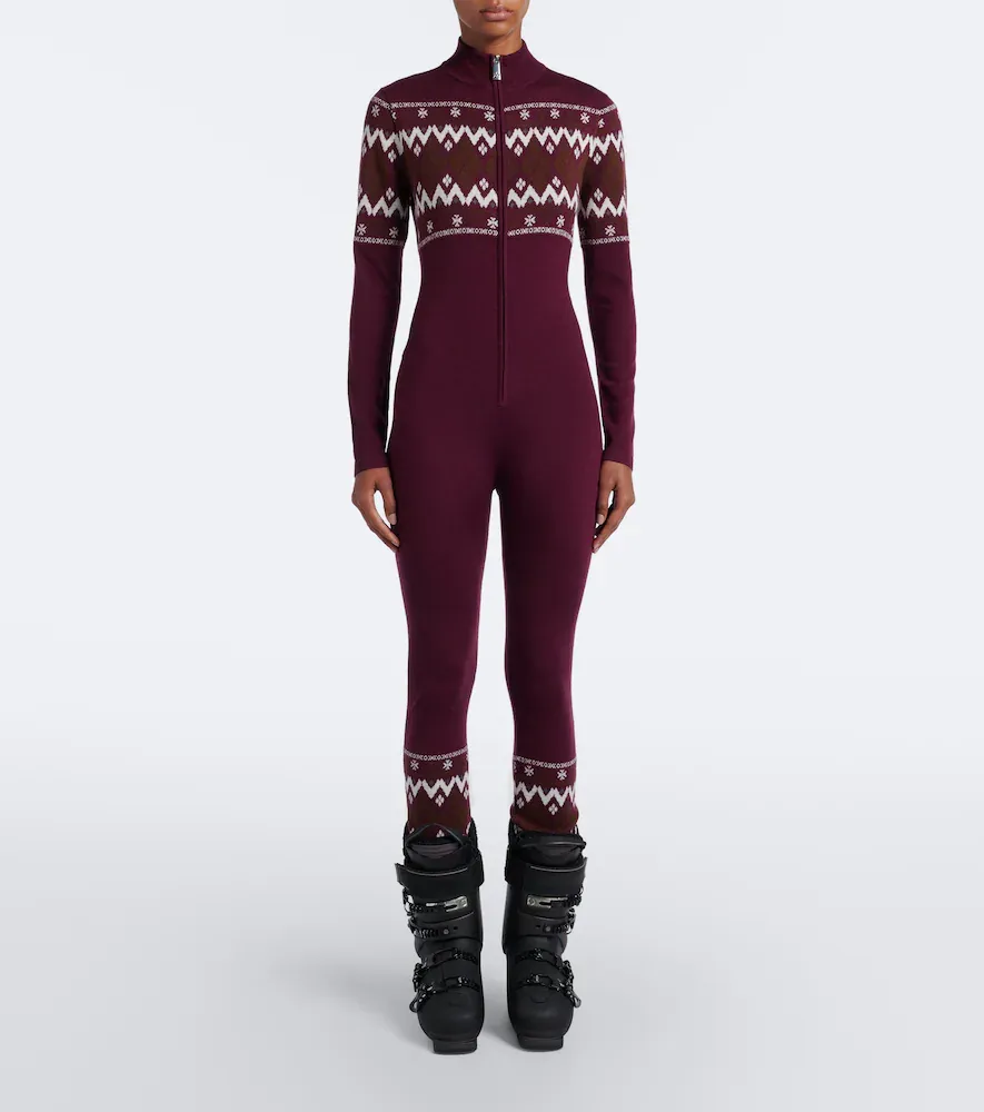 Perfect Moment Fair Isle wool catsuit | Thumbnail 3 Perfect Moment Fair Isle wool catsuit | Thumbnail 3
