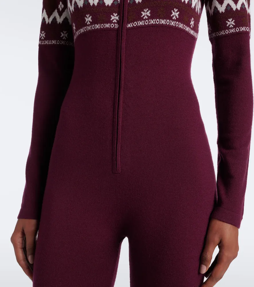 Perfect Moment Fair Isle wool catsuit | Thumbnail 4 Perfect Moment Fair Isle wool catsuit | Thumbnail 4