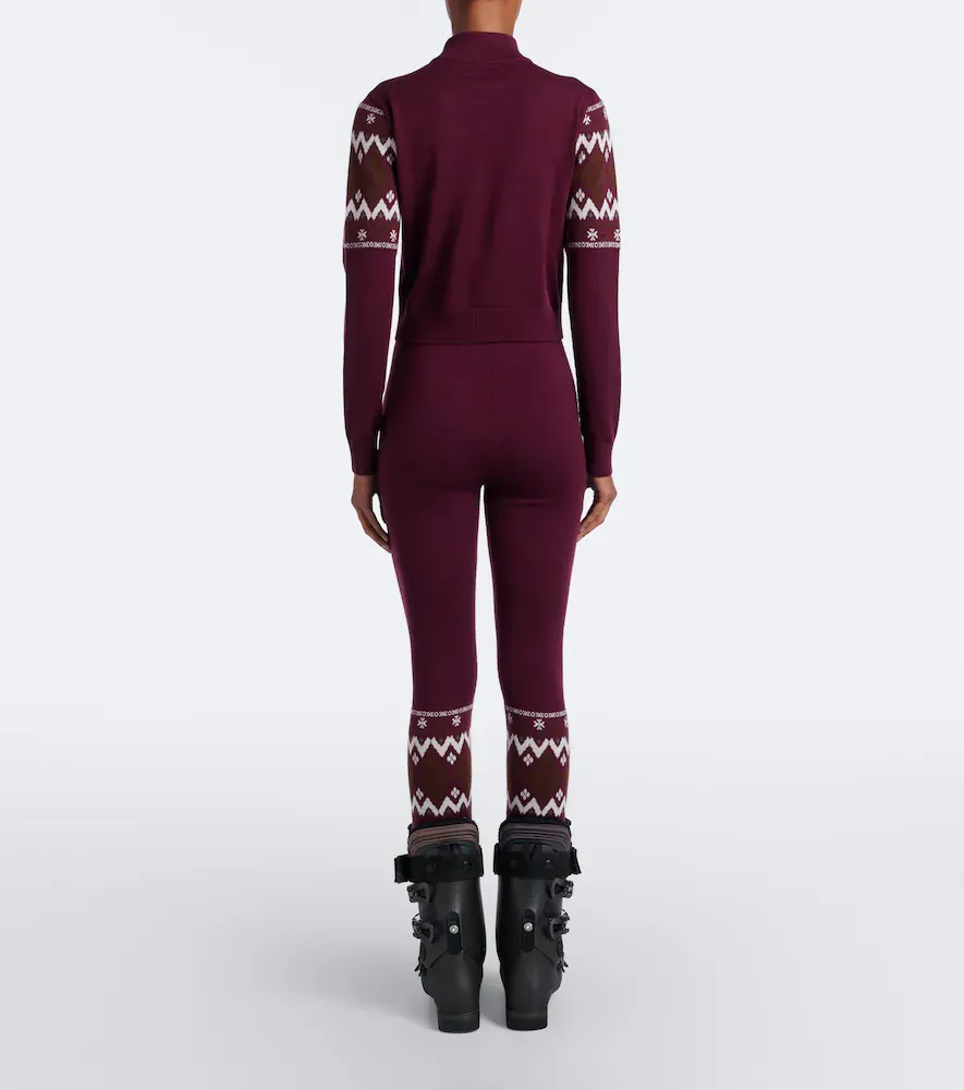 Perfect Moment Fair Isle wool leggings | Thumbnail 2
