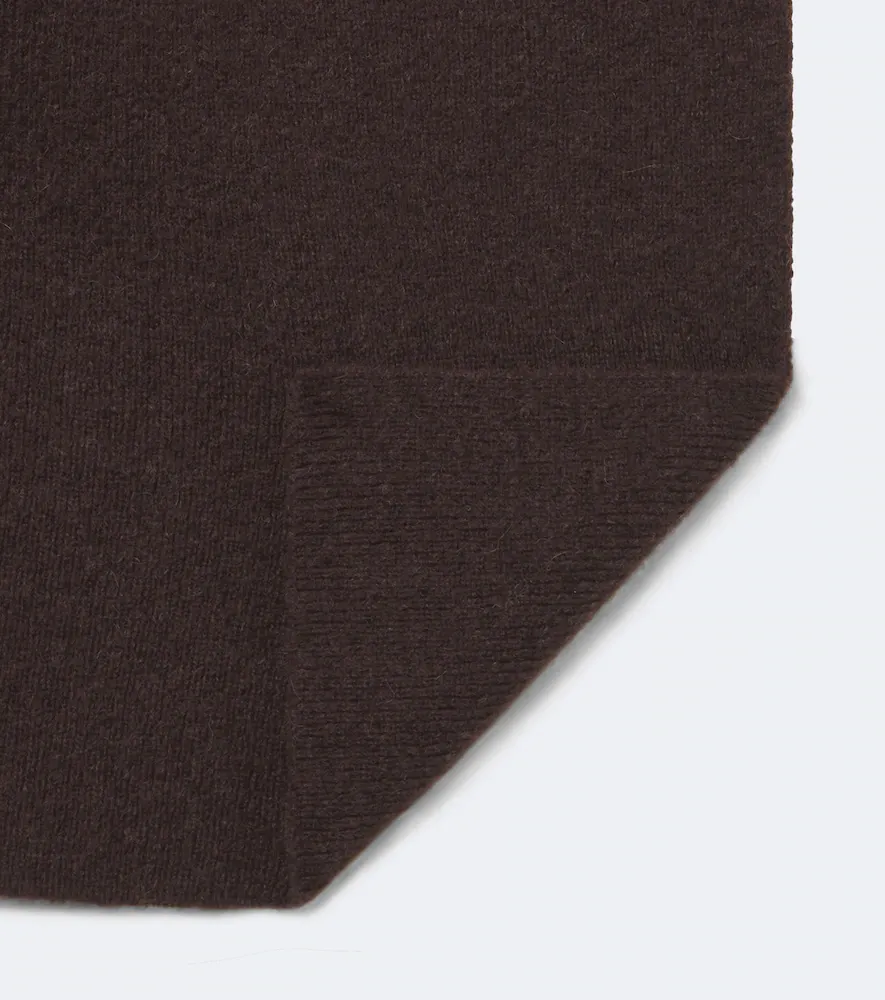 The Row Querta cashmere, alpaca, and silk scarf | Thumbnail 2 The Row Querta cashmere, alpaca, and silk scarf | Thumbnail 2