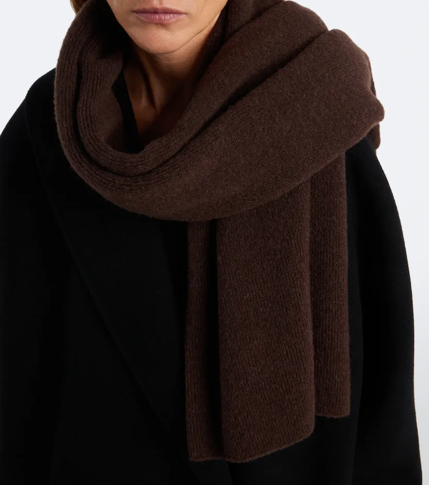 The Row Querta cashmere, alpaca, and silk scarf | Thumbnail 5 The Row Querta cashmere, alpaca, and silk scarf | Thumbnail 5