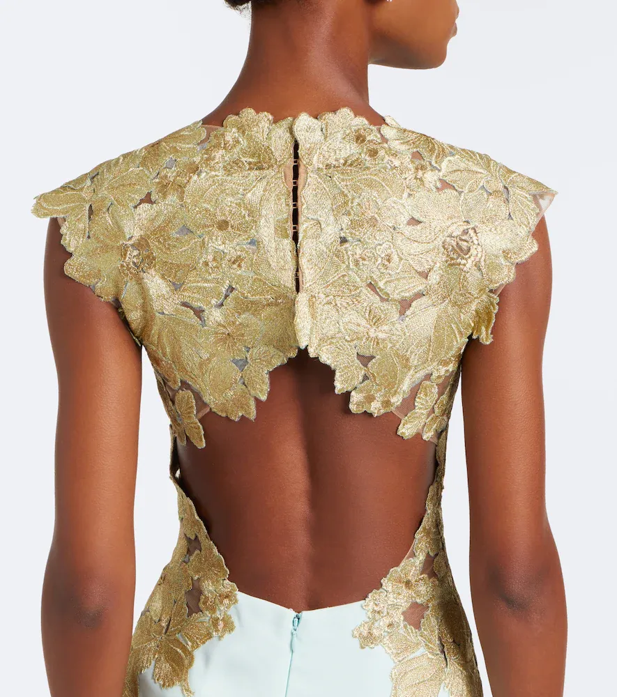 Costarellos Embroidered gown | Thumbnail 2 Costarellos Embroidered gown | Thumbnail 2