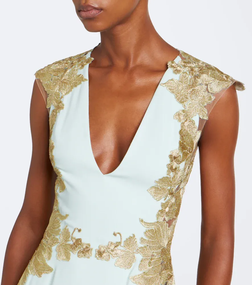 Costarellos Embroidered gown | Thumbnail 5 Costarellos Embroidered gown | Thumbnail 5
