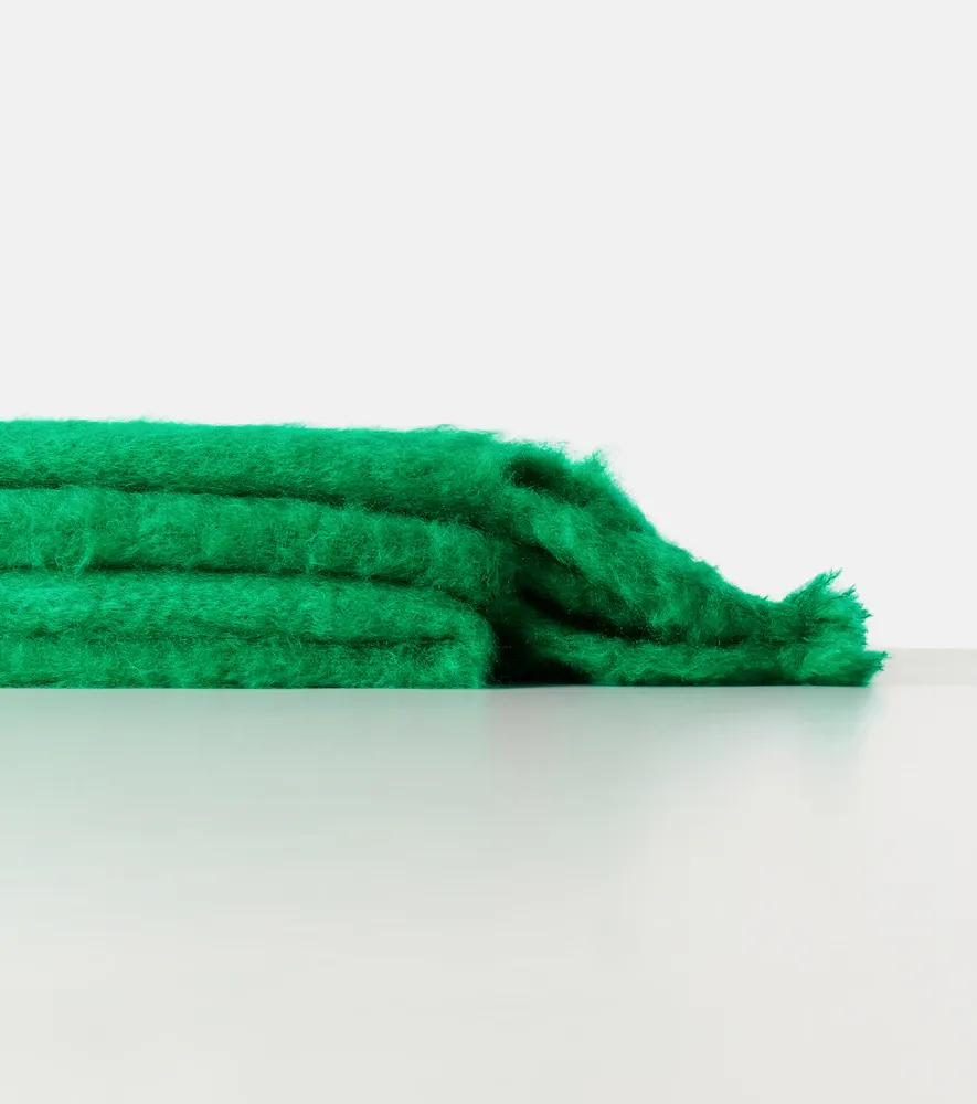 Mantas Ezcaray Color Lovers mohair and wool-blend throw | Thumbnail 4 Mantas Ezcaray Color Lovers mohair and wool-blend throw | Thumbnail 4