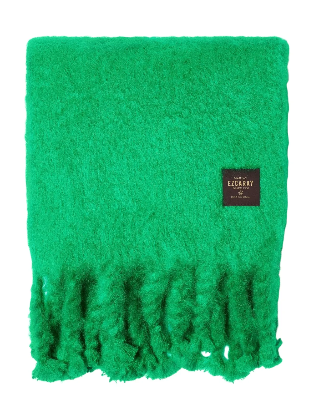 Mantas Ezcaray Color Lovers mohair and wool-blend throw