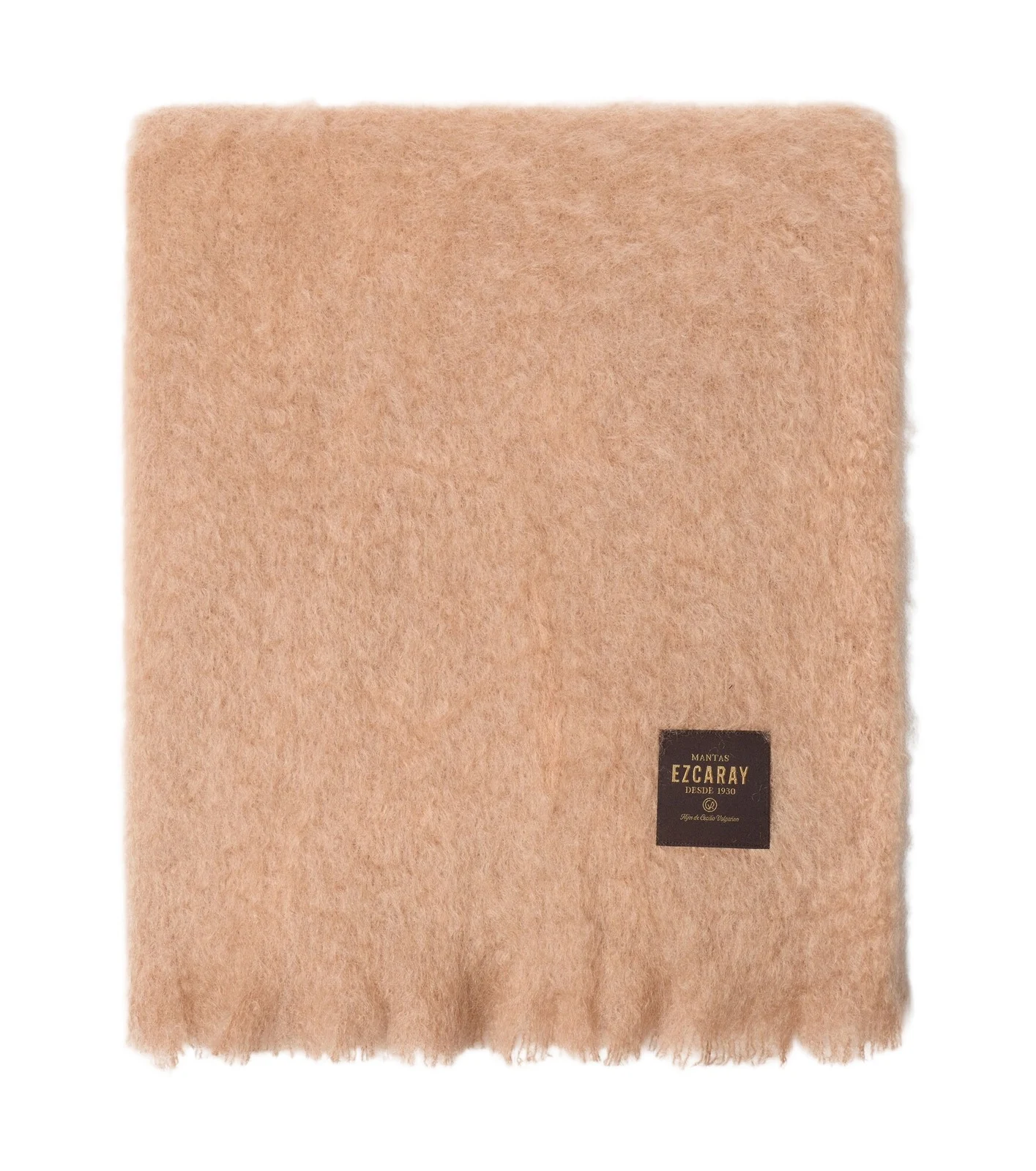 Mantas Ezcaray Mohair Lisos mohair and wool-blend throw