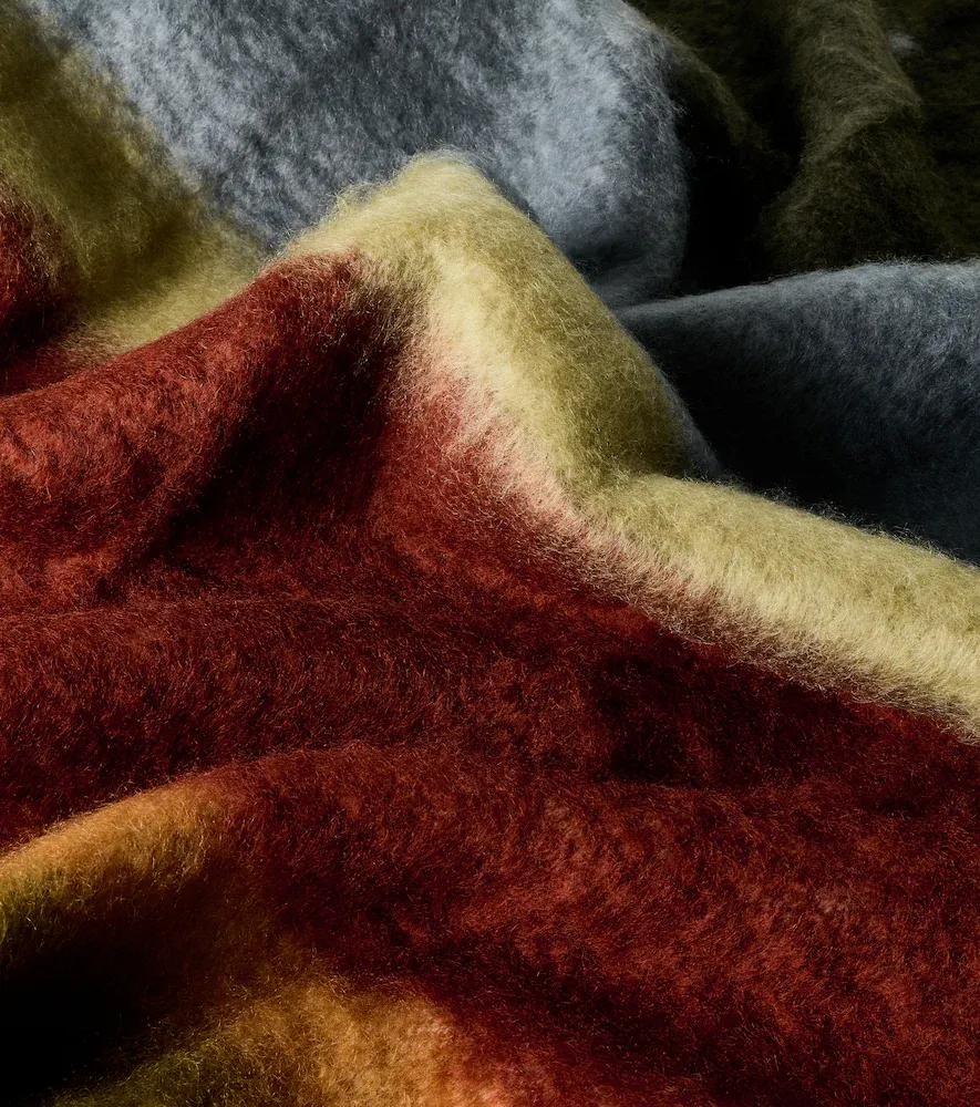 Mantas Ezcaray Matisse mohair and wool throw | Thumbnail 2