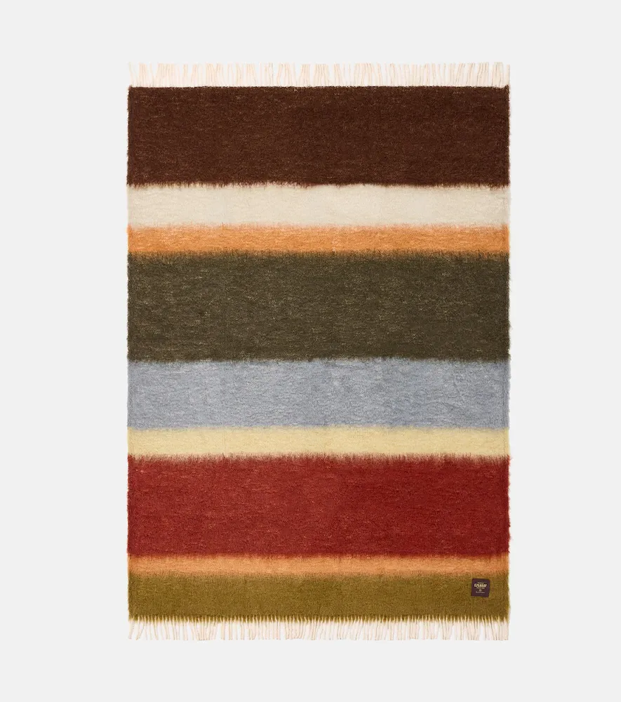 Mantas Ezcaray Matisse mohair and wool throw | Thumbnail 5