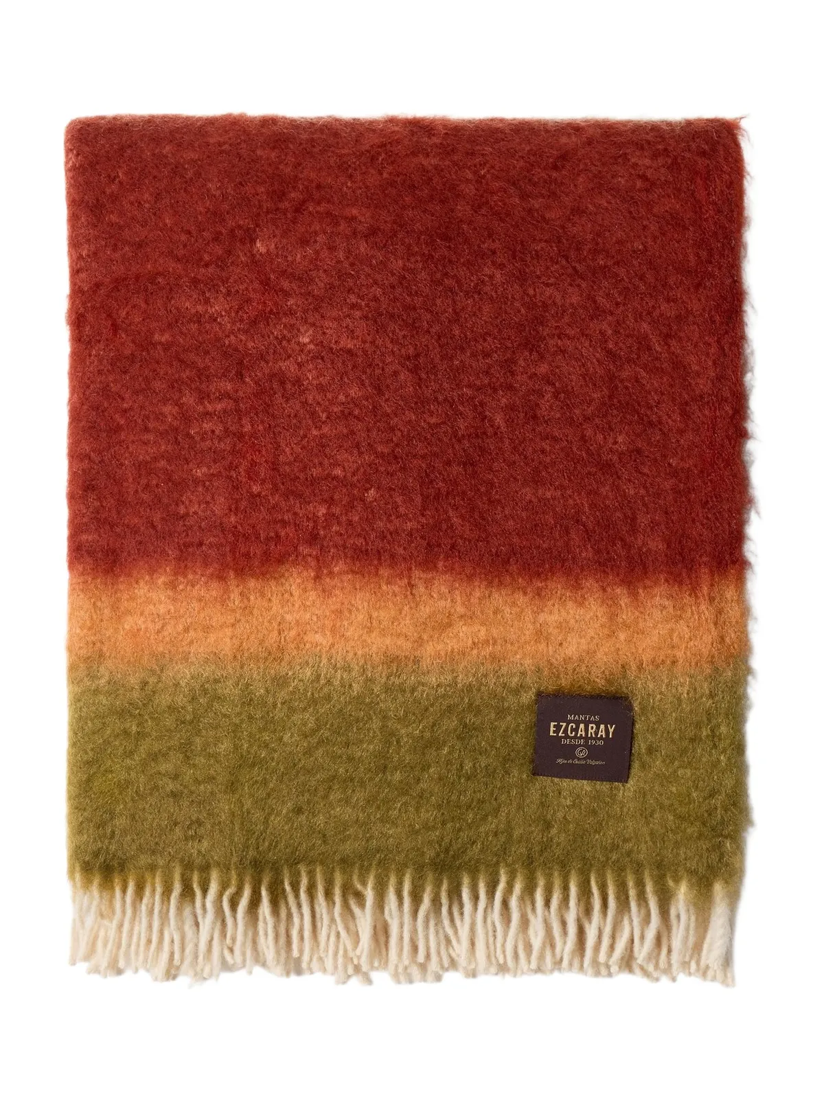 Mantas Ezcaray Matisse mohair and wool throw