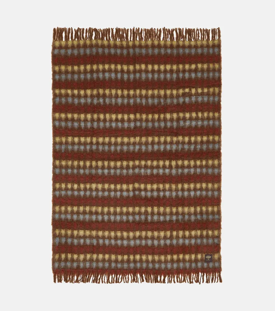 Mantas Ezcaray Mia fringed wool and mohair throw | Thumbnail 5 Mantas Ezcaray Mia fringed wool and mohair throw | Thumbnail 5
