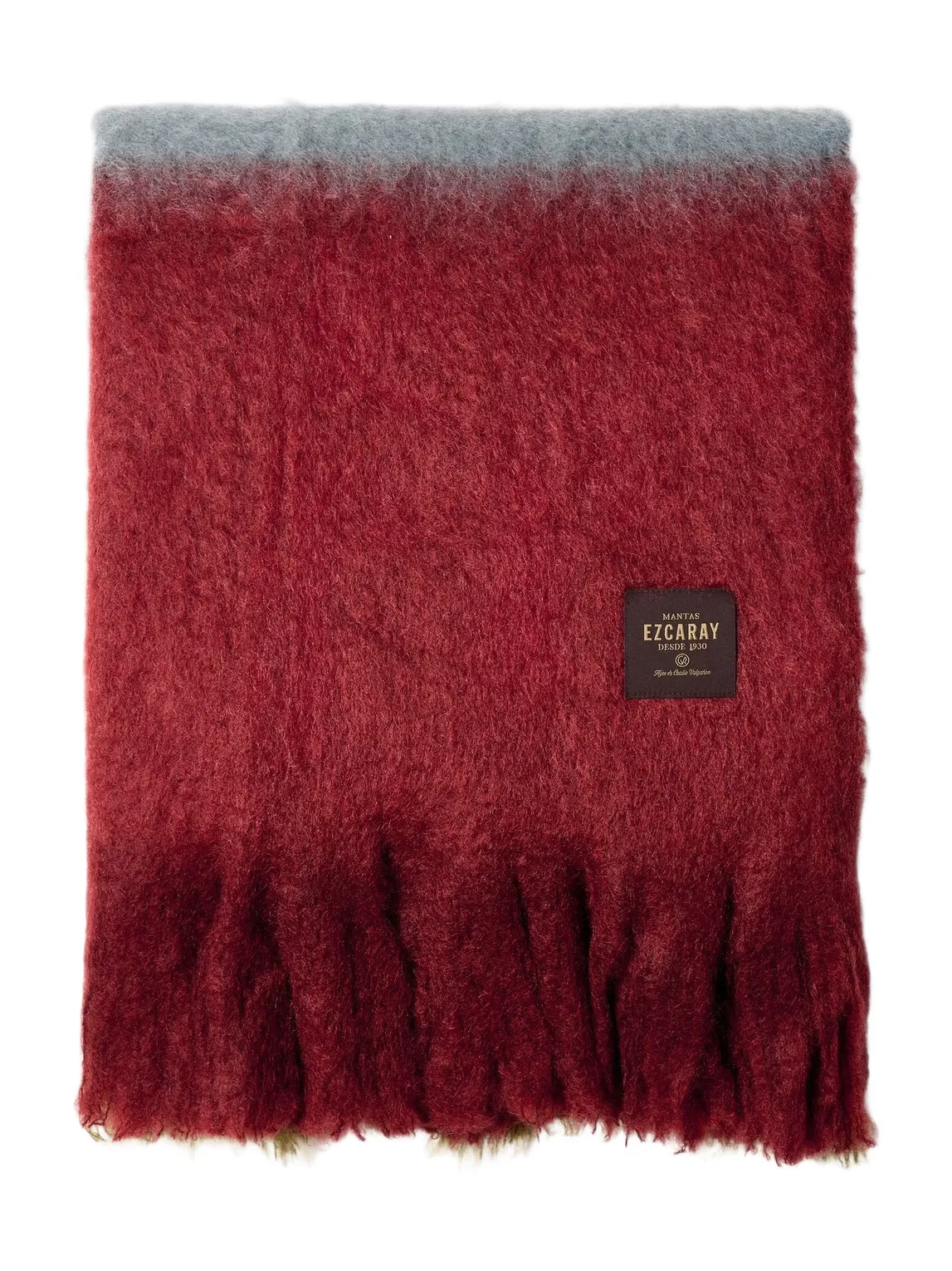 Color Block mohair and wool-blend throw Color Block mohair and wool-blend throw
