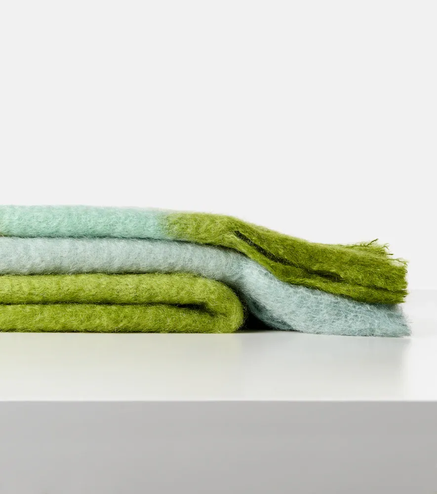 Mantas Ezcaray Views mohair and wool-blend throw | Thumbnail 2 Mantas Ezcaray Views mohair and wool-blend throw | Thumbnail 2