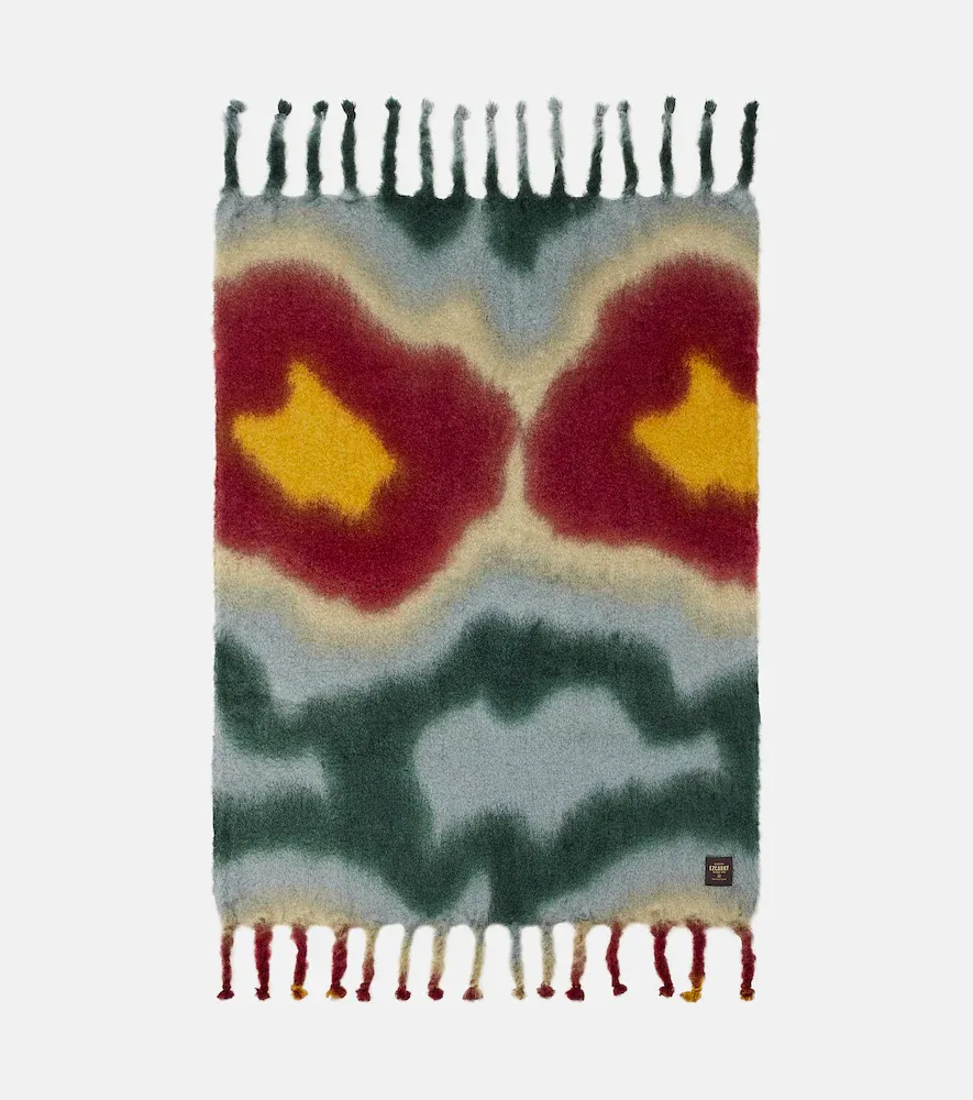 Mantas Ezcaray Tie-Dye mohair and wool-blend throw | Thumbnail 5 Mantas Ezcaray Tie-Dye mohair and wool-blend throw | Thumbnail 5