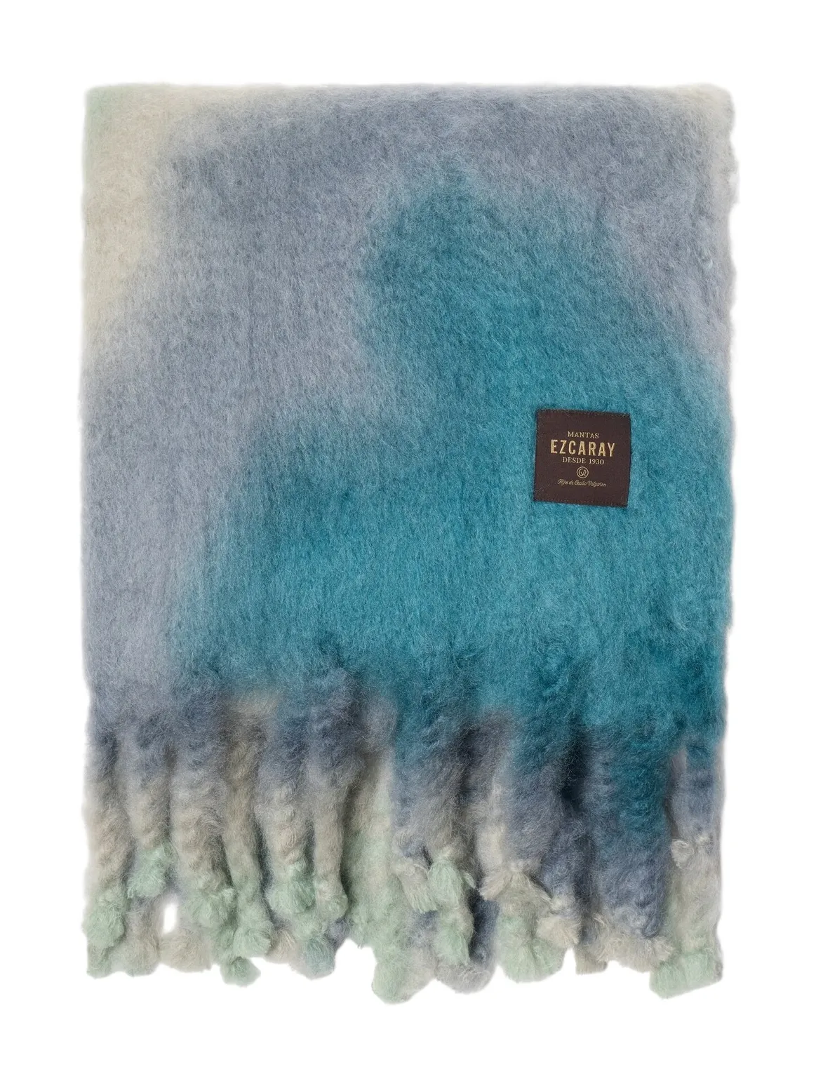 Tie-Dye mohair and wool-blend throw Tie-Dye mohair and wool-blend throw