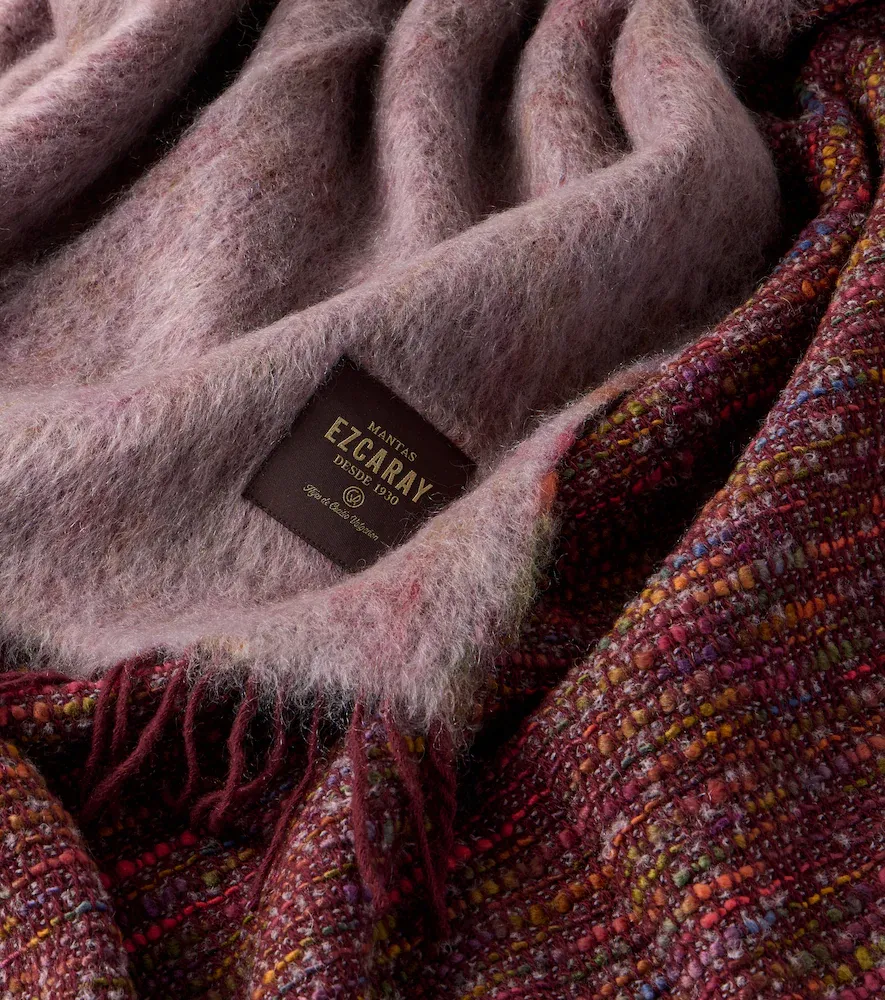 Mantas Ezcaray Coco wool and mohair throw | Thumbnail 3 Mantas Ezcaray Coco wool and mohair throw | Thumbnail 3