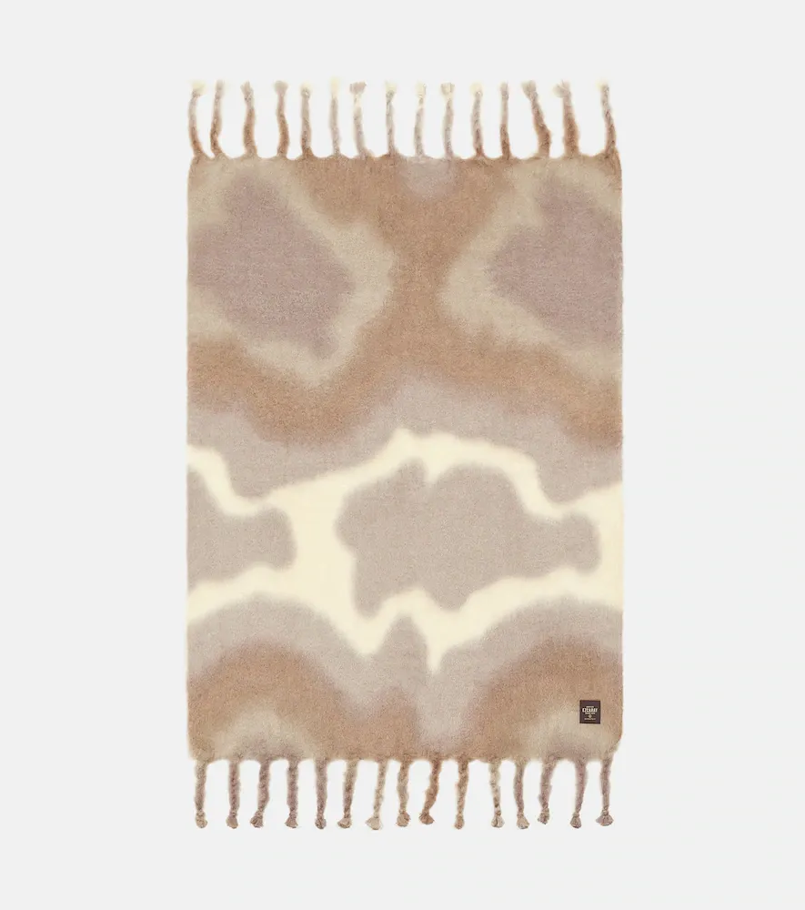 Mantas Ezcaray Tie-Dye mohair and wool-blend throw | Thumbnail 5