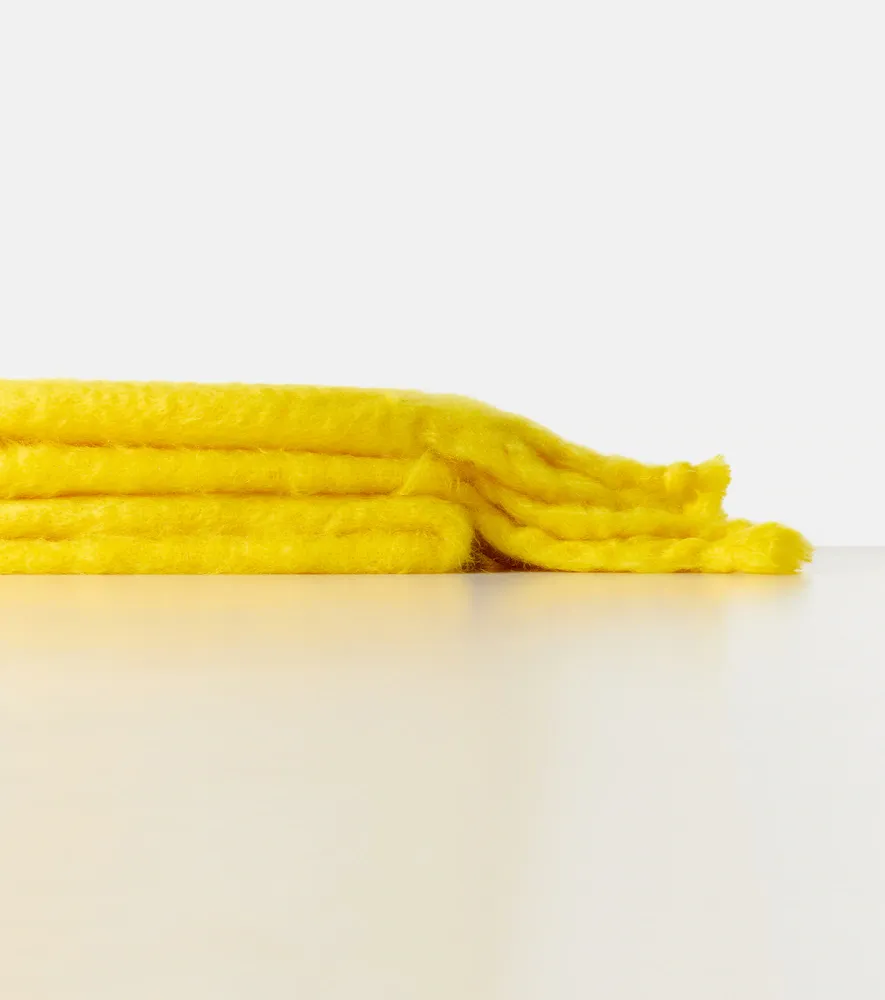 Mantas Ezcaray Color Lovers mohair and wool-blend throw | Thumbnail 3 Mantas Ezcaray Color Lovers mohair and wool-blend throw | Thumbnail 3