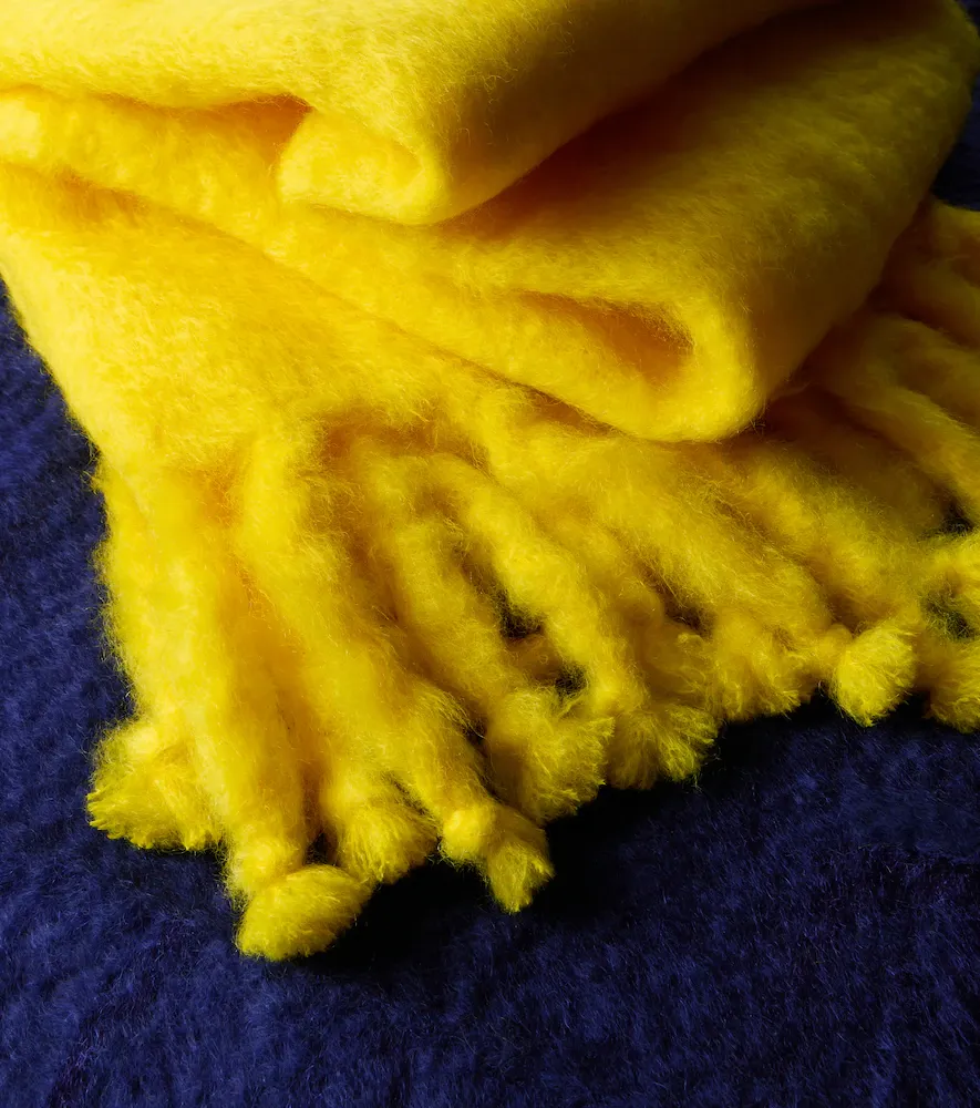 Mantas Ezcaray Color Lovers mohair and wool-blend throw | Thumbnail 4 Mantas Ezcaray Color Lovers mohair and wool-blend throw | Thumbnail 4