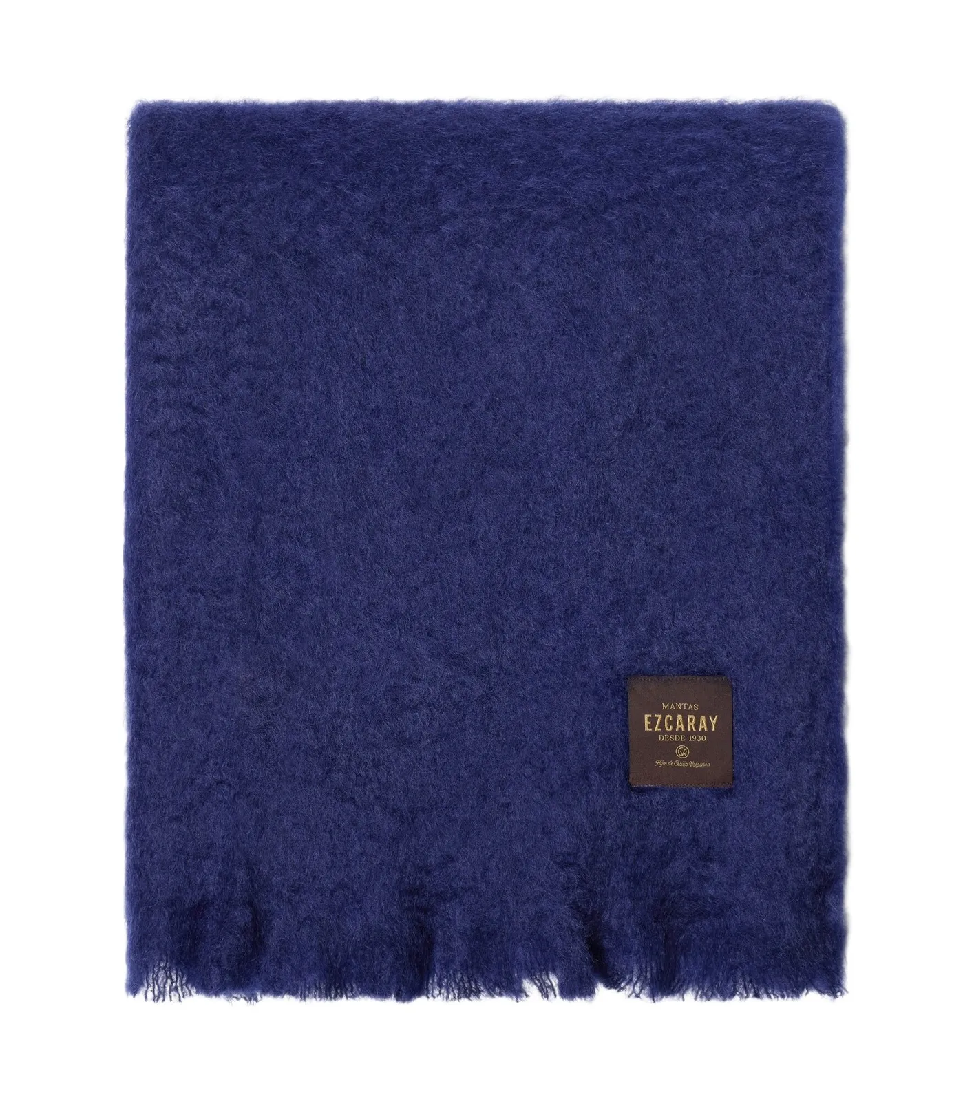 Mantas Ezcaray Mohair Lisos mohair and wool-blend throw