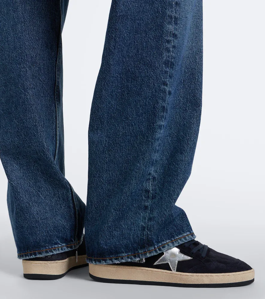 Golden Goose Ball Star shearling-lined suede sneakers | Thumbnail 5