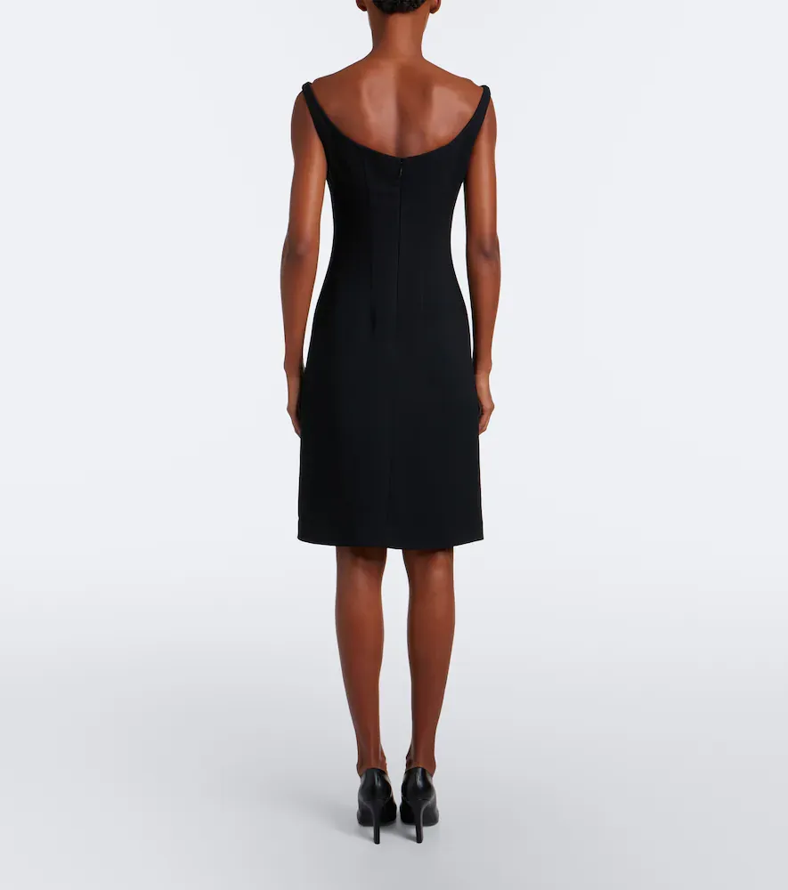 The Row Arie crêpe cady minidress | Thumbnail 3 The Row Arie crêpe cady minidress | Thumbnail 3