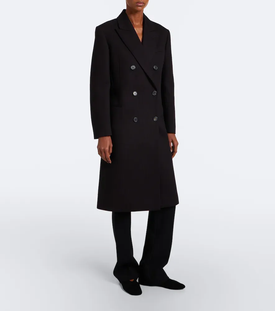 The Row Keone wool and cotton-blend coat | Thumbnail 3 The Row Keone wool and cotton-blend coat | Thumbnail 3