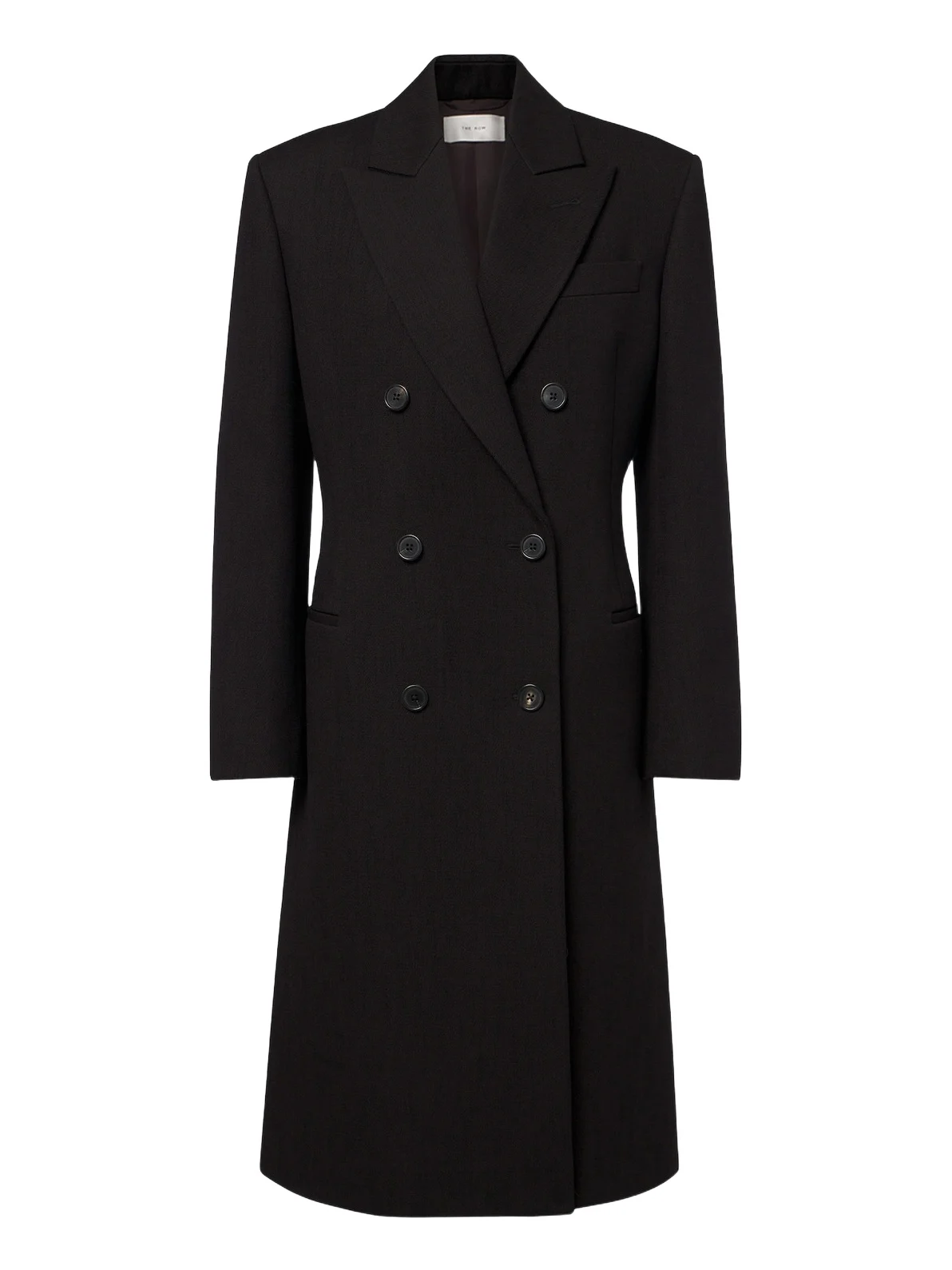 Keone wool and cotton-blend coat