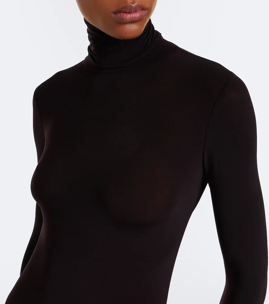 The Row Basile jersey turtleneck bodysuit | Thumbnail 4 The Row Basile jersey turtleneck bodysuit | Thumbnail 4