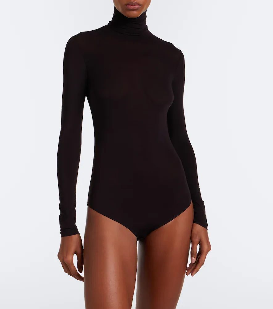 The Row Basile jersey turtleneck bodysuit | Thumbnail 5 The Row Basile jersey turtleneck bodysuit | Thumbnail 5