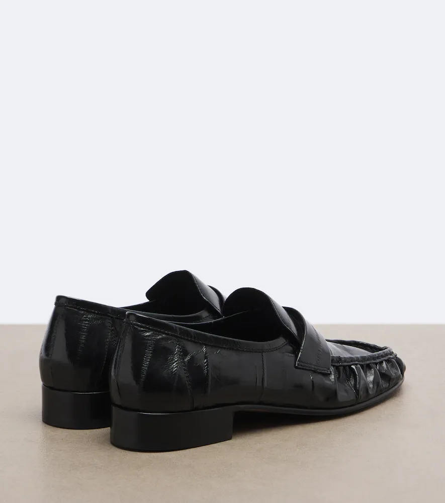 The Row Soft Two eel leather loafers | Thumbnail 2