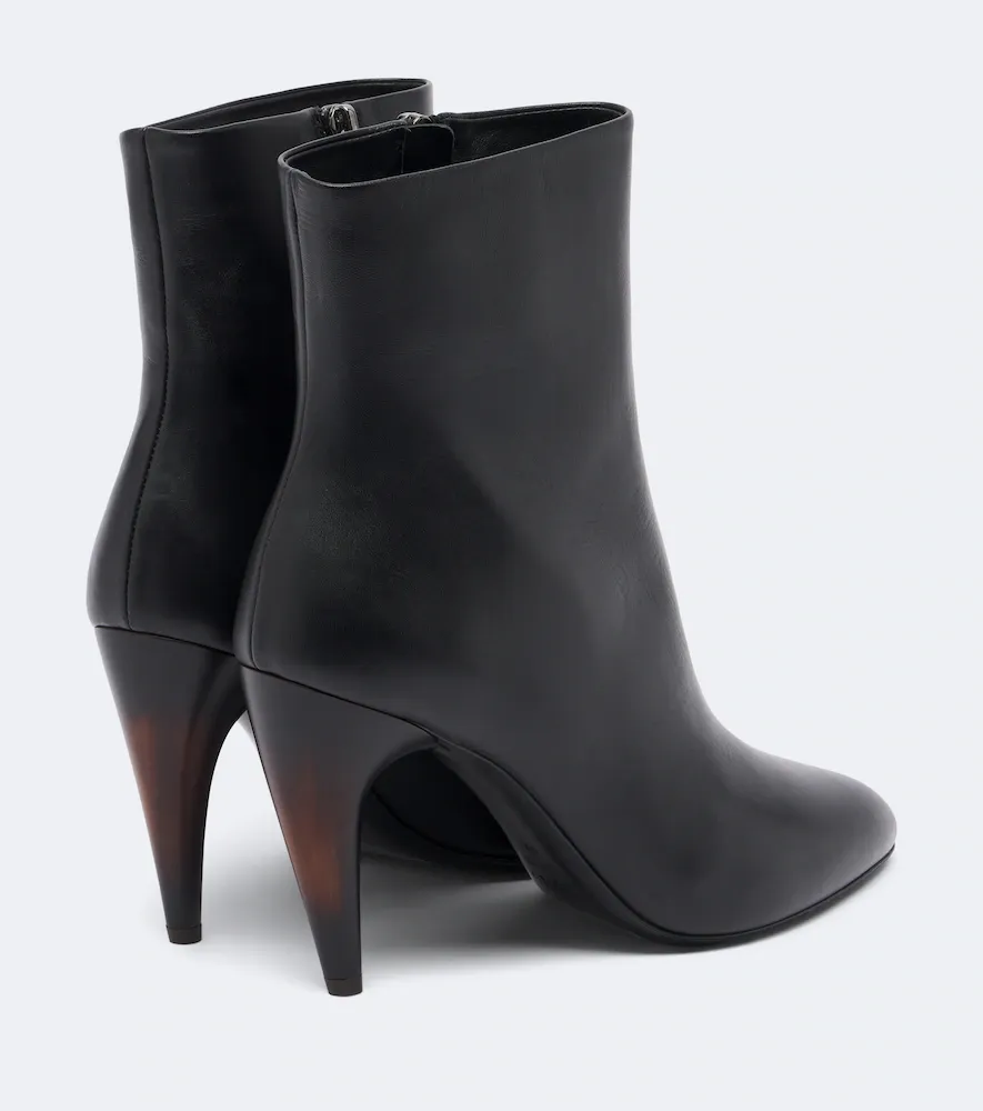 Isabel Marant Jany Low leather ankle boots | Thumbnail 3