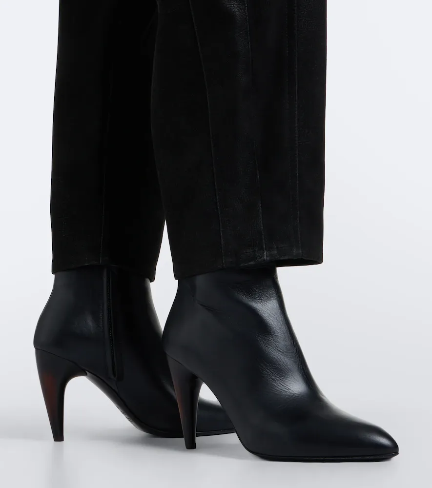 Isabel Marant Jany Low leather ankle boots | Thumbnail 5