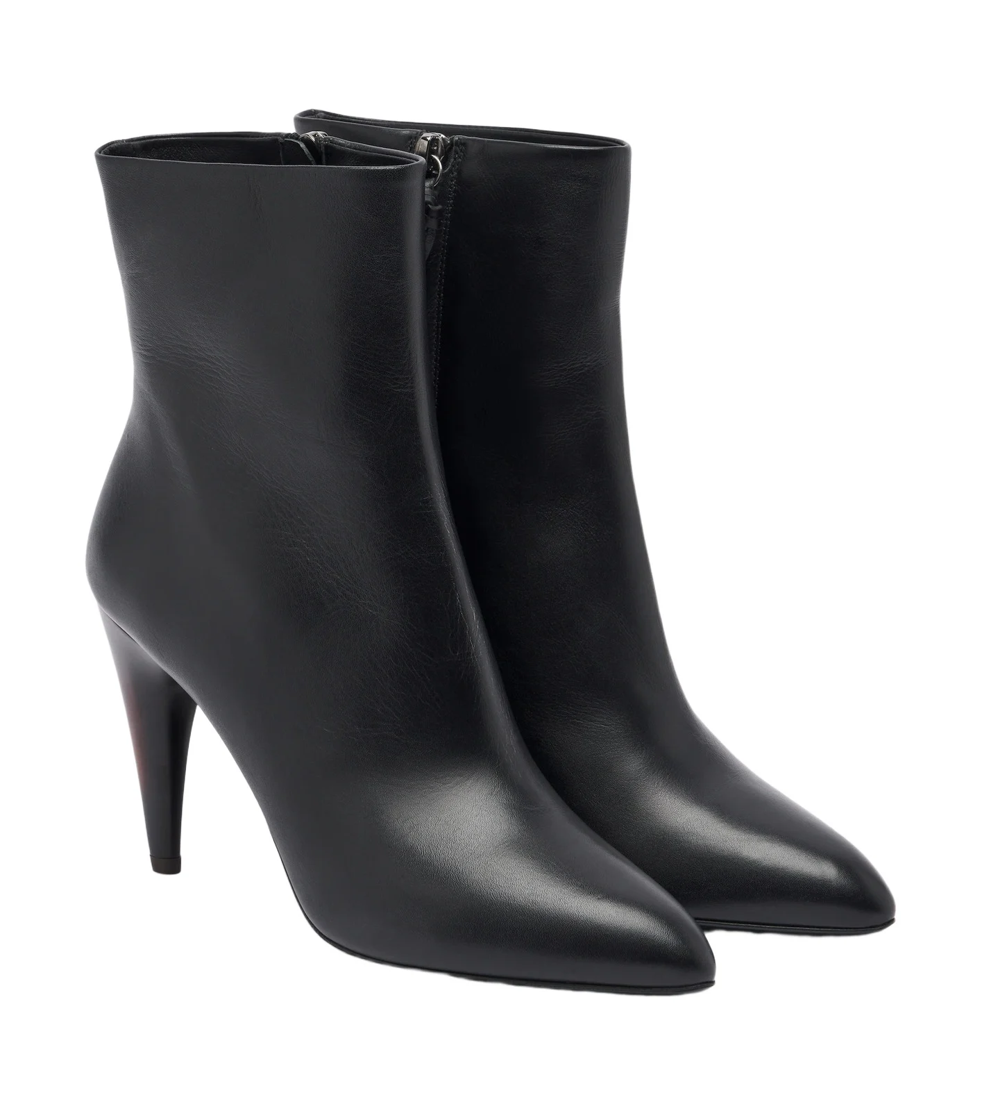 Jany Low leather ankle boots
