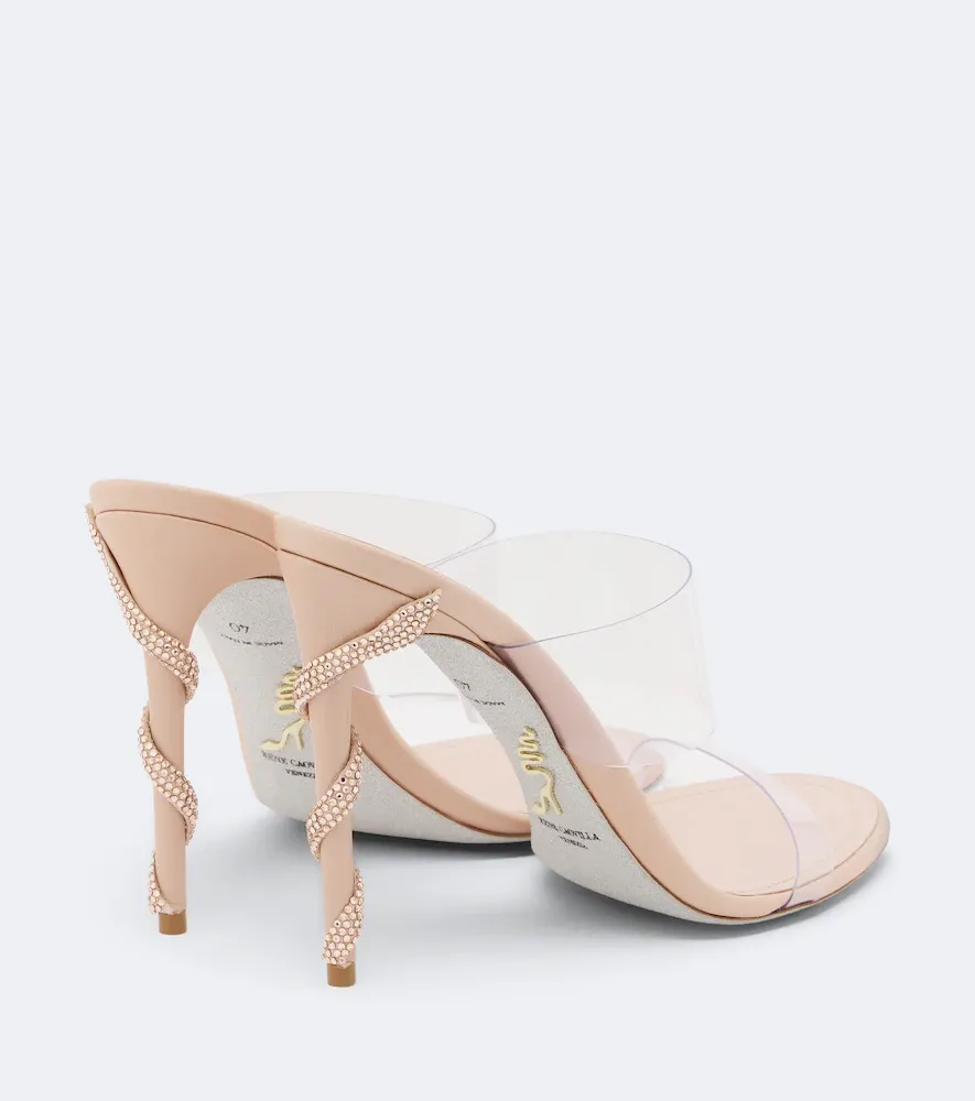René Caovilla Celebrity embellished PVC mules | Thumbnail 4 René Caovilla Celebrity embellished PVC mules | Thumbnail 4