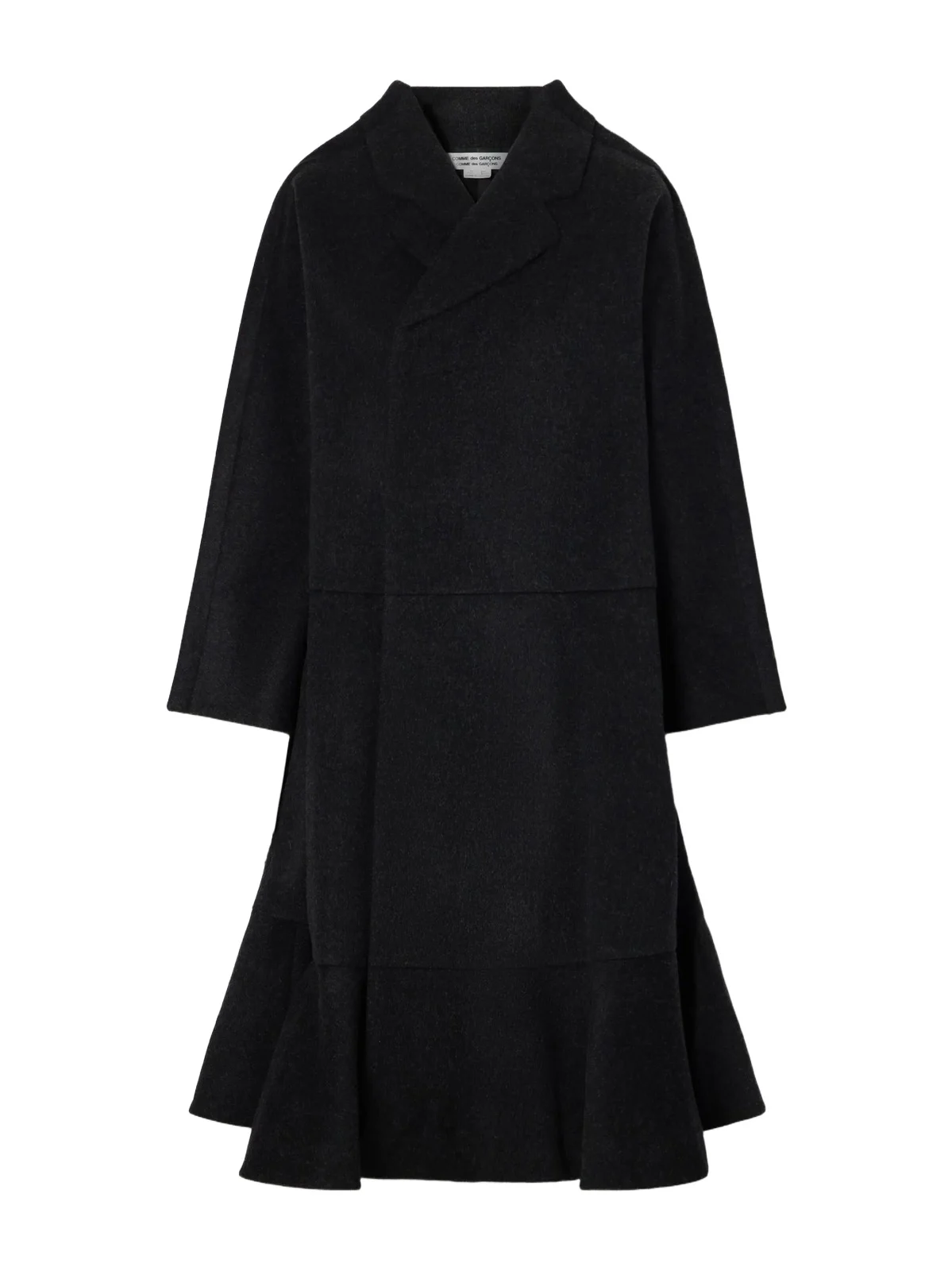 Paneled Wool And Cashmere-blend Flannel Coat Paneled Wool And Cashmere-blend Flannel Coat