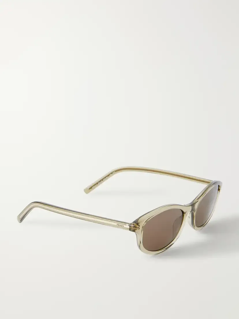 PRADA EYEWEAR Round-frame Acetate Sunglasses | Thumbnail 3 PRADA EYEWEAR Round-frame Acetate Sunglasses | Thumbnail 3