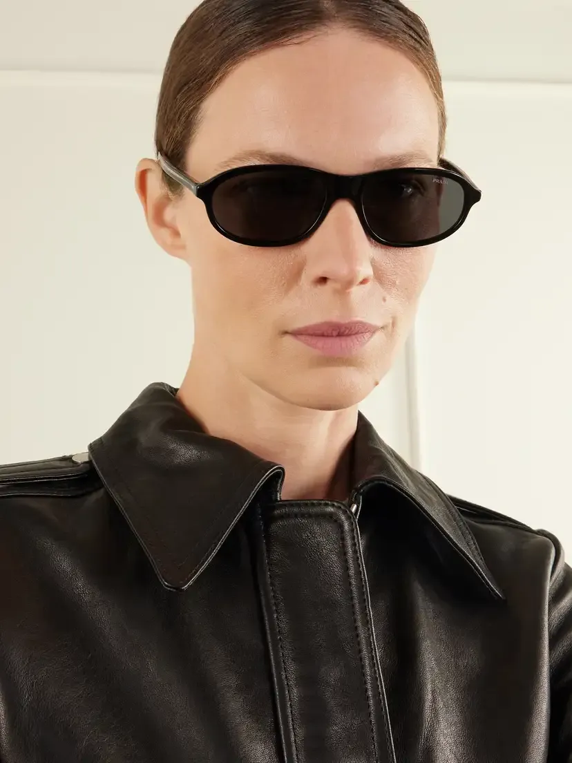 PRADA EYEWEAR Round-frame Acetate Sunglasses | Thumbnail 2 PRADA EYEWEAR Round-frame Acetate Sunglasses | Thumbnail 2