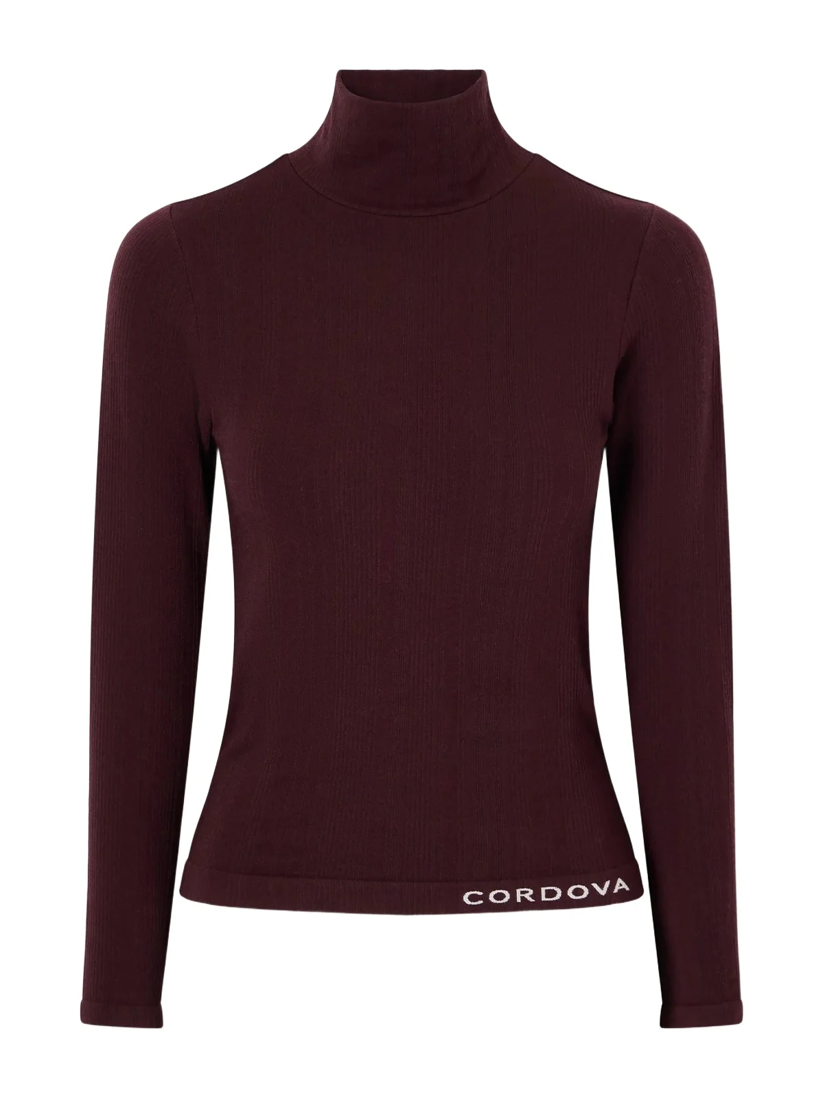 Cordova Sol Ribbed Stretch-jersey Turtleneck Top