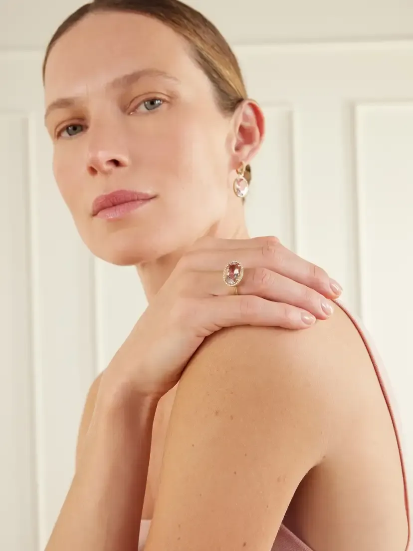 Irene Neuwirth Gemmy Gem 18-karat Gold Diamond And Morganite Ring - Pink | Thumbnail 2 Irene Neuwirth Gemmy Gem 18-karat Gold Diamond And Morganite Ring - Pink | Thumbnail 2